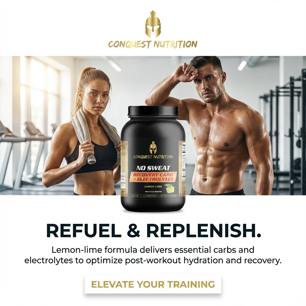 No Sweat Recovery Carb + Electrolytes Lemon Lime Flavor - 3lbs