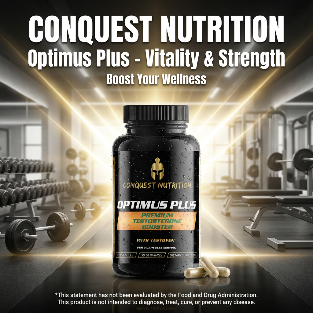 Optimus Plus Premium Testosterone with Testofen - 90 Veggie Capsules