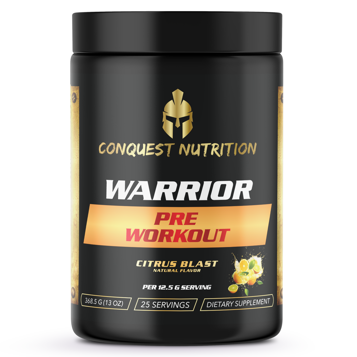 Warrior Pre-Workout Citrus Blast Flavor - 25 Servings