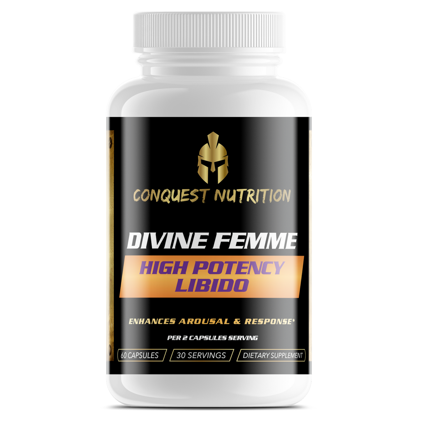 Divine Femme High Potency Libido Booster - 60 Veggie Capsules