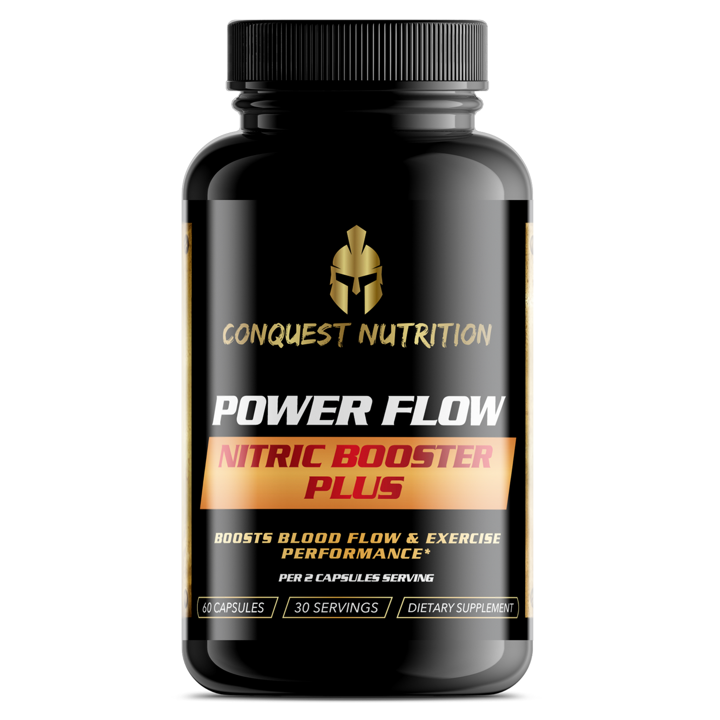 Power Flow Nitric Booster Plus - 60 Veggie Capsules