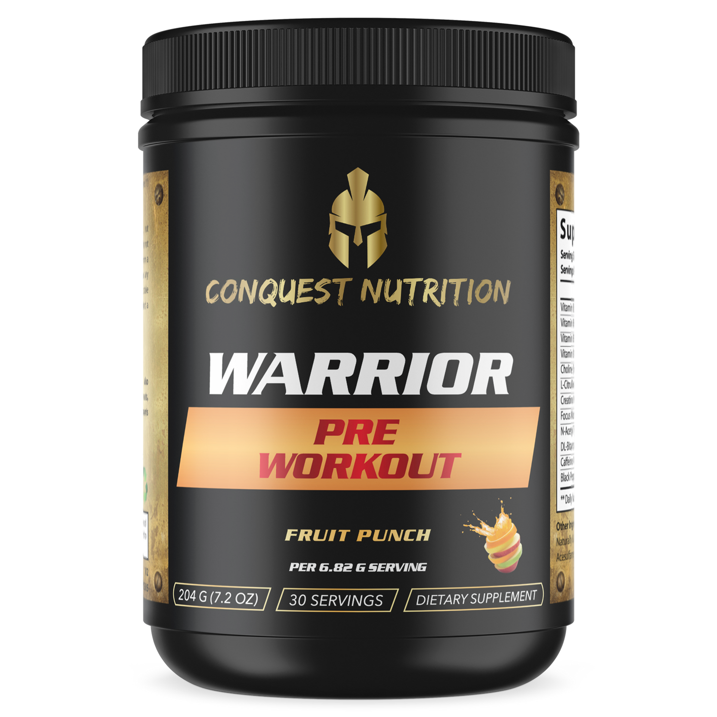 Warrior Pre-Workout Fruit Punch Flavor - 30 Servings