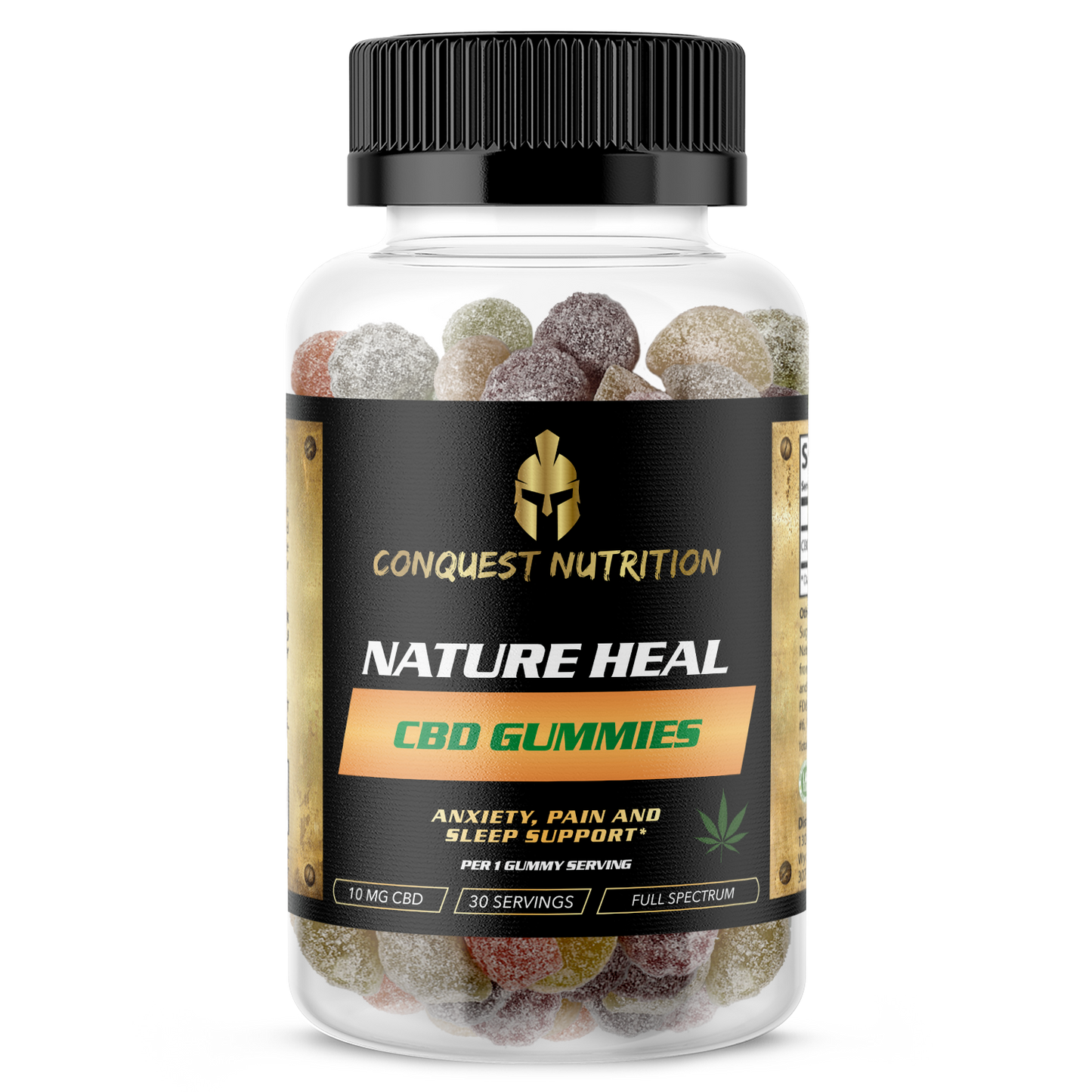 Nature Heal CBD Gummies 10mg - 30 gummies