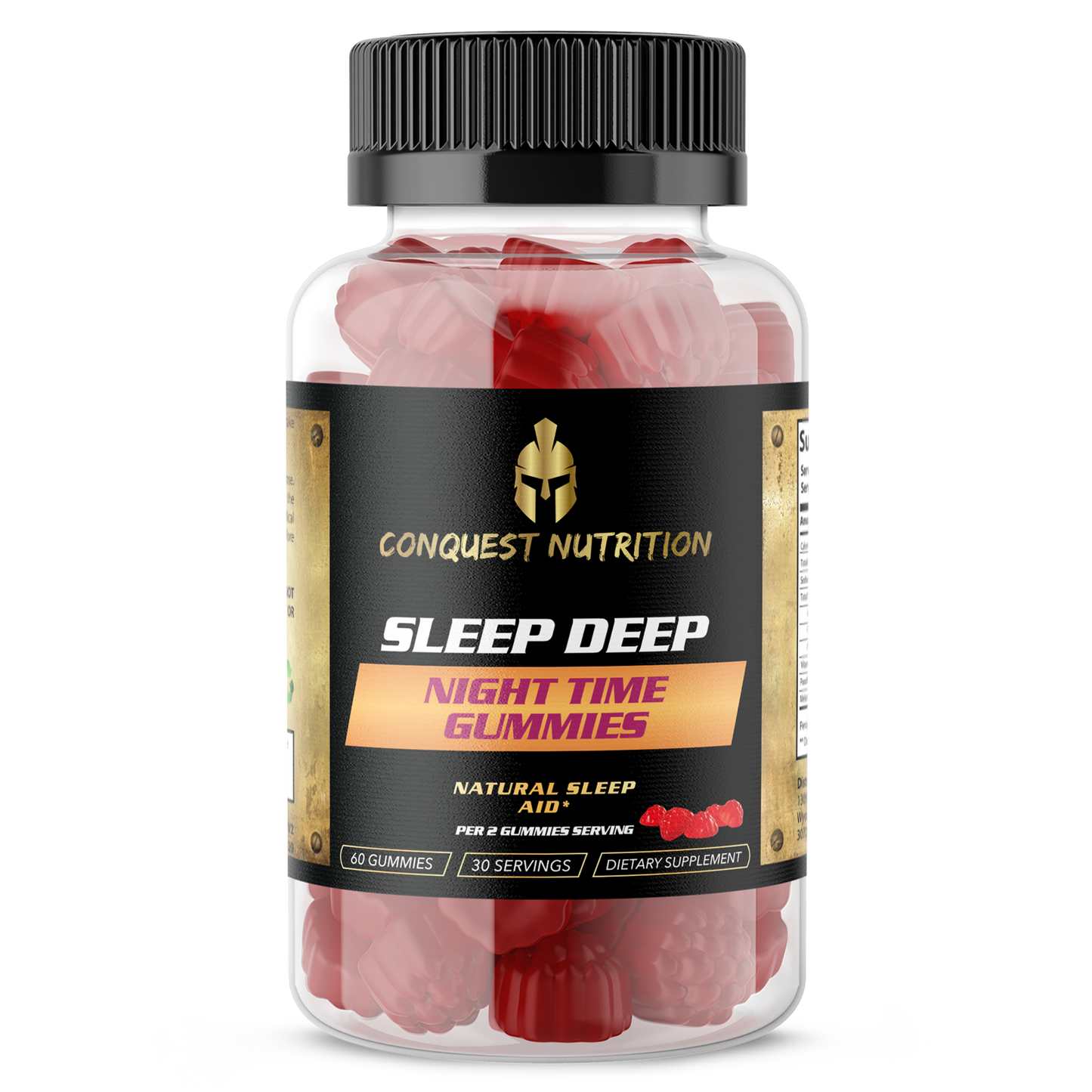 Sleep Deep Night Time Gummies - 60 Vegan Gummies