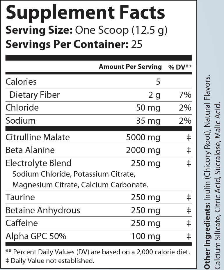 Warrior Pre-Workout Blast-Off Flavor - 25 Servings