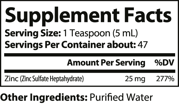 Harmony Liquid Zinc Ultra 8 fl oz Vegan Friendly - Boost Your Immune Support