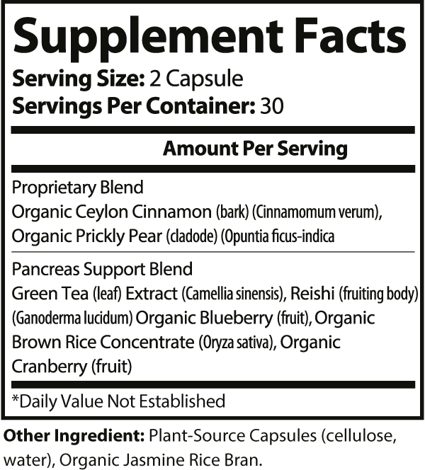 Pancrea Boost Pro Pancreas Support Complex - 60 Veggie Capsules for Optimal Wellness
