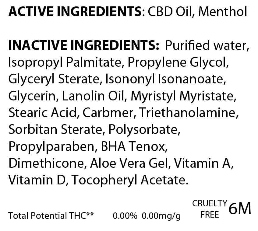 Nature Heal CBD Muscle Cream – Broad Spectrum 10mg (1 oz) Vegan Friendly for Targeted Relief