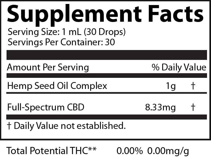 Nature Heal CBD Hemp Oil – Broad Spectrum 250mg in Vegan-Friendly 1 oz Tincture