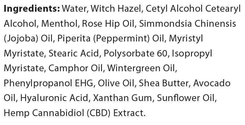 Nature Heal CBD Muscle Cream 500mg - Vegan Friendly Full Spectrum Relief (4 oz)