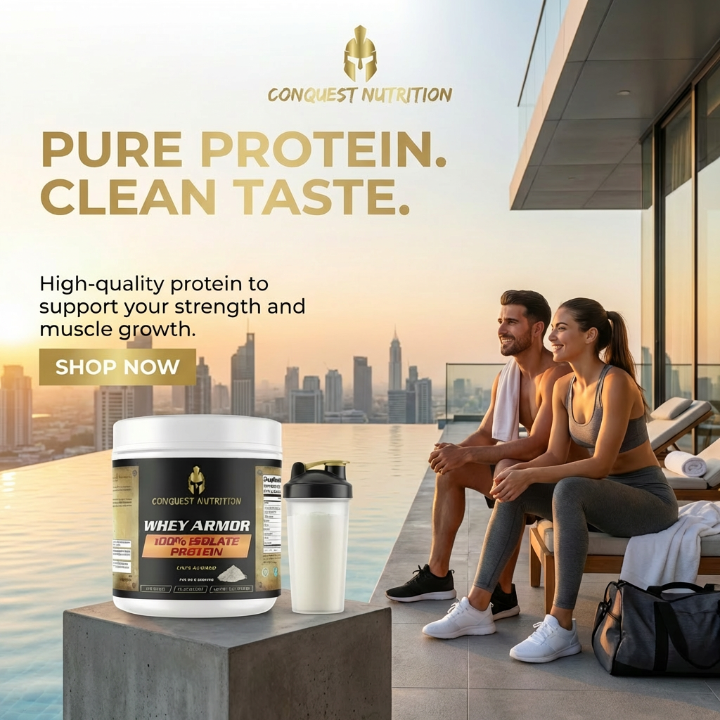 Whey Armor 100% Isolate Protein Unflavored - High-Quality 1lb Protein Supplement