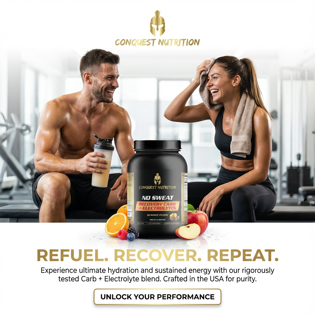 No Sweat Recovery Carb + Electrolyte Summer Punch Flavor 3lbs - Ultimate Hydration and Energy Reload
