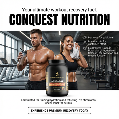 No Sweat Recovery Carb + Electrolyte Summer Punch Flavor 3lbs - Ultimate Hydration and Energy Reload