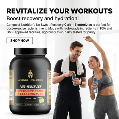 No Sweat Recovery Carb + Electrolytes Lemon Lime Flavor - 3lbs
