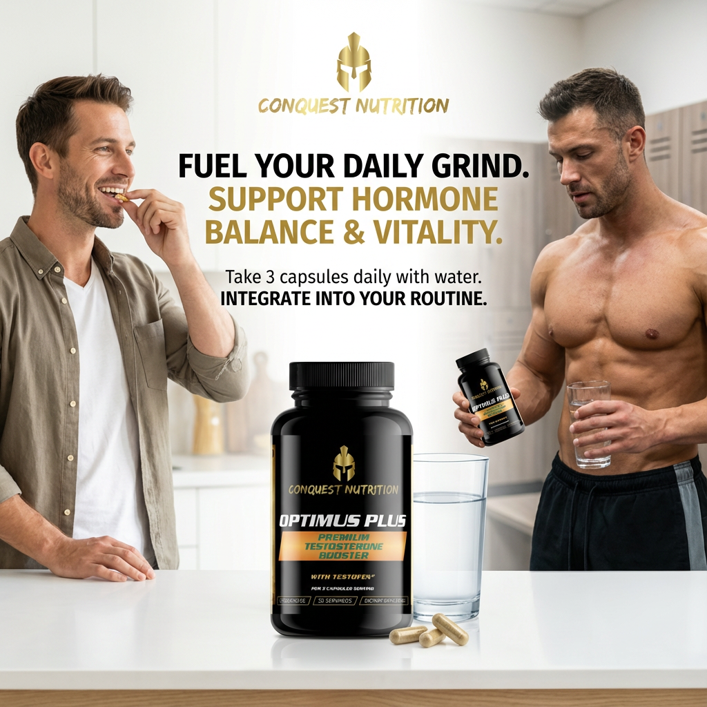 Optimus Plus Premium Testosterone with Testofen - 90 Veggie Capsules