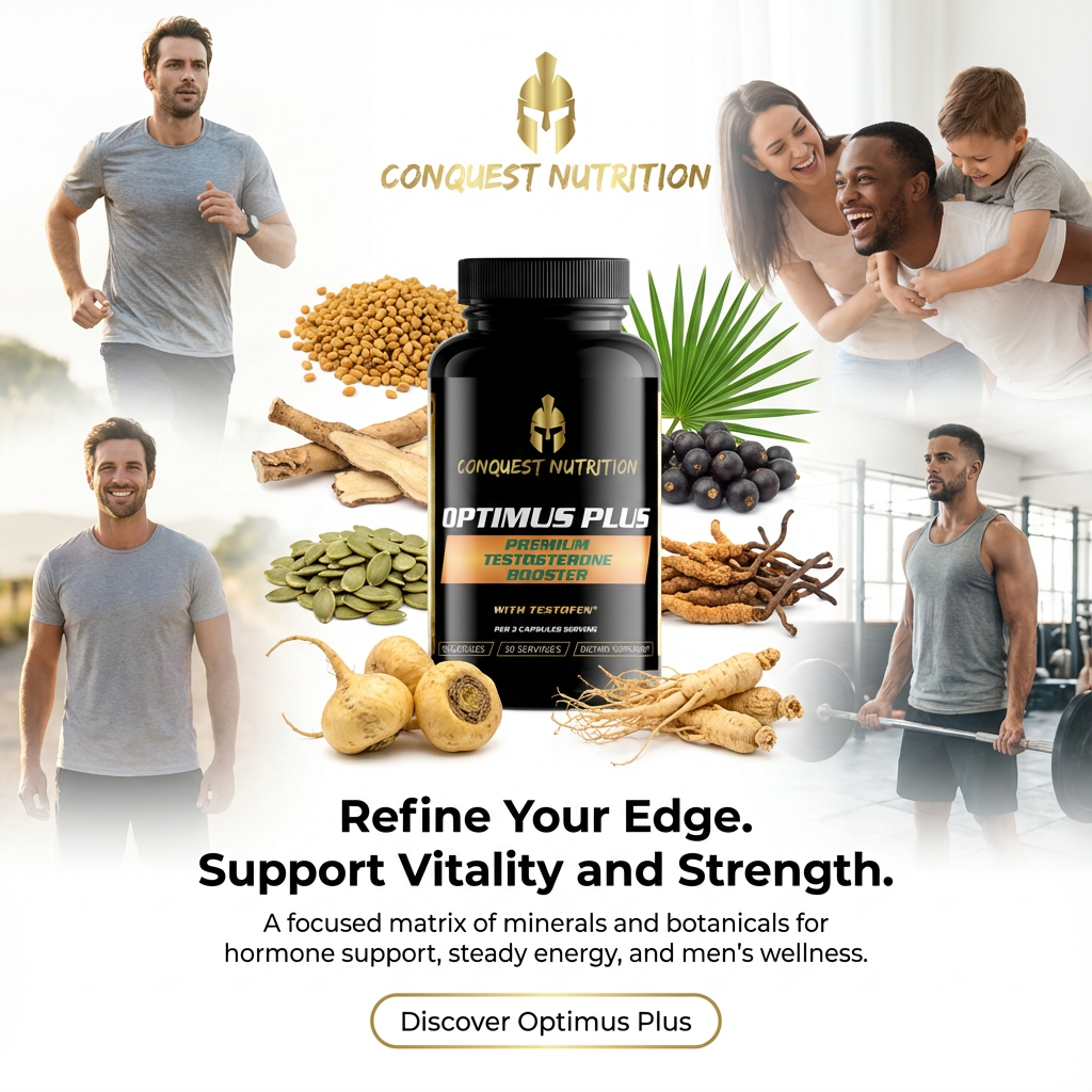 Optimus Plus Premium Testosterone with Testofen - 90 Veggie Capsules