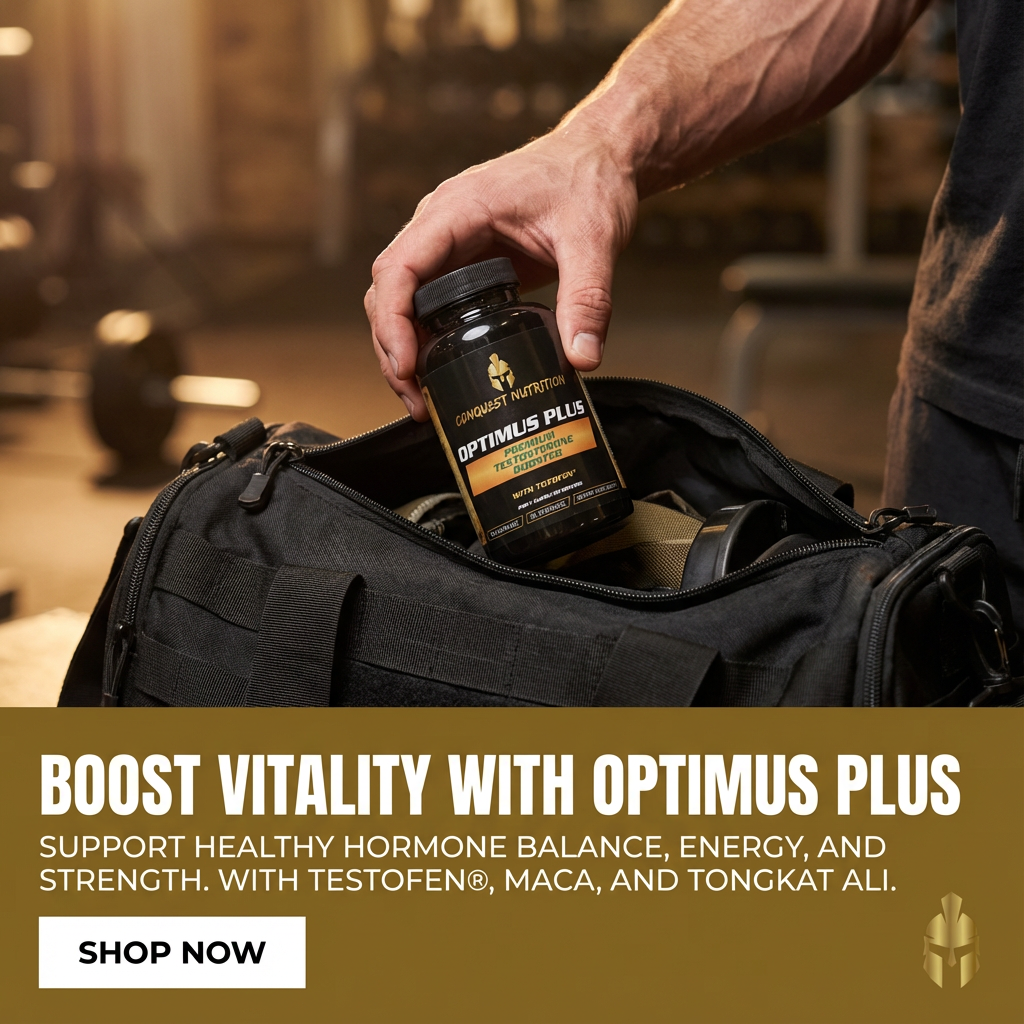 Optimus Plus Premium Testosterone with Testofen - 90 Veggie Capsules