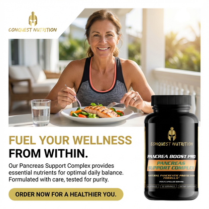 Pancrea Boost Pro Pancreas Support Complex - 60 Veggie Capsules for Optimal Wellness