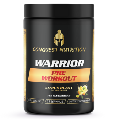 Warrior Pre-Workout Citrus Blast Flavor - 25 Servings