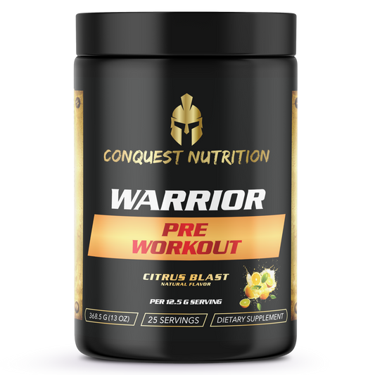 Warrior Pre-Workout Citrus Blast Flavor - 25 Servings