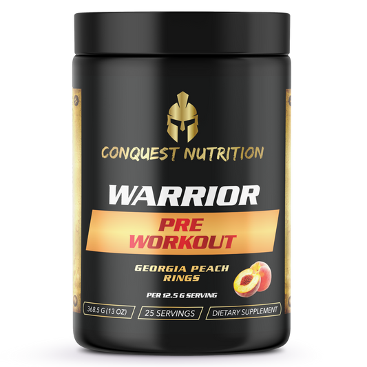 Warrior Pre-Workout Georgia Peach Rings Flavor - 25 Servings