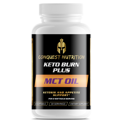 Keto Burn Plus MCT Oil - 60 Soft Gels