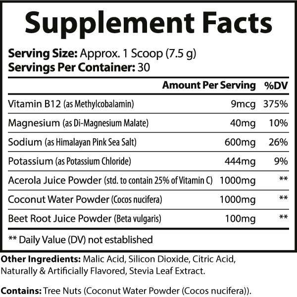 Pure Hydra Optimum  ION Electrolyte Formula - 30 Servings