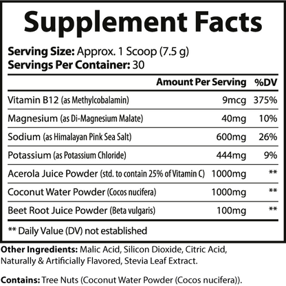 Pure Hydra Optimum  ION Electrolyte Formula - 30 Servings