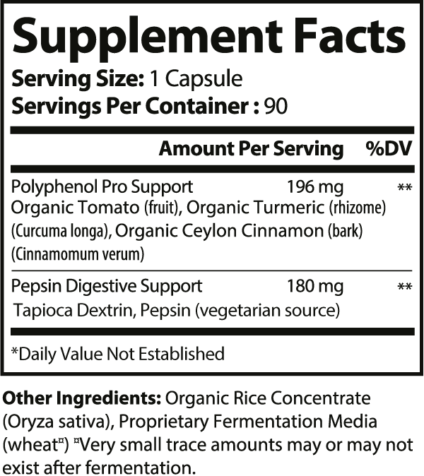 Acid Balance HCL Activator Plus - 90 Capsules