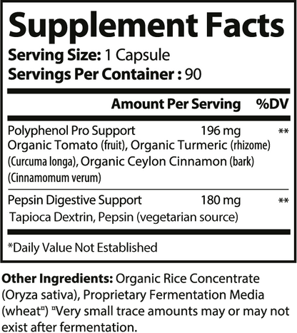Acid Balance HCL Activator Plus - 90 Capsules