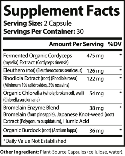 Adrena Boost Adrenal Support Complex - 60 Veggie Capsules