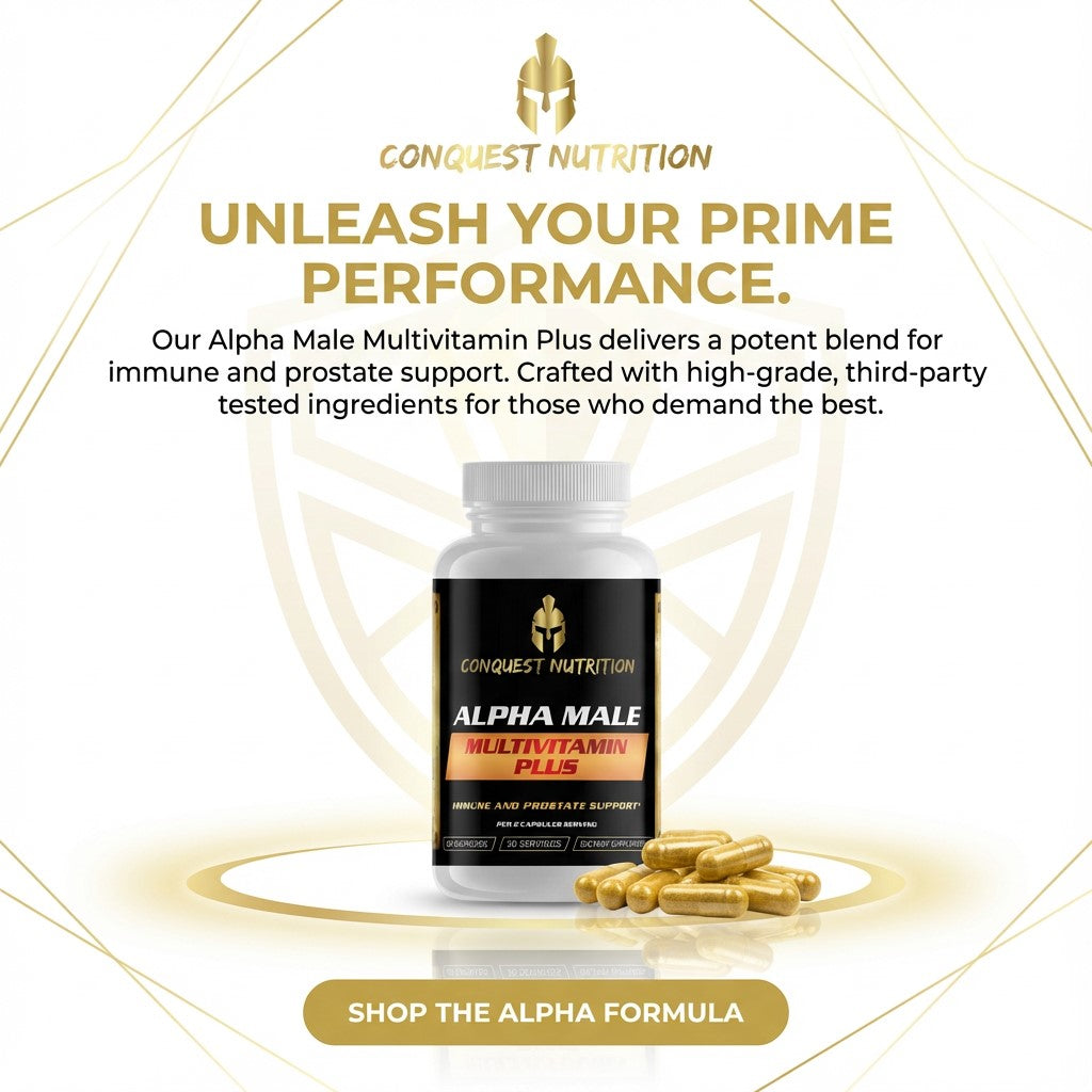 Alpha Male Multivitamin Plus - 60 Veggie Capsules for Optimal Health