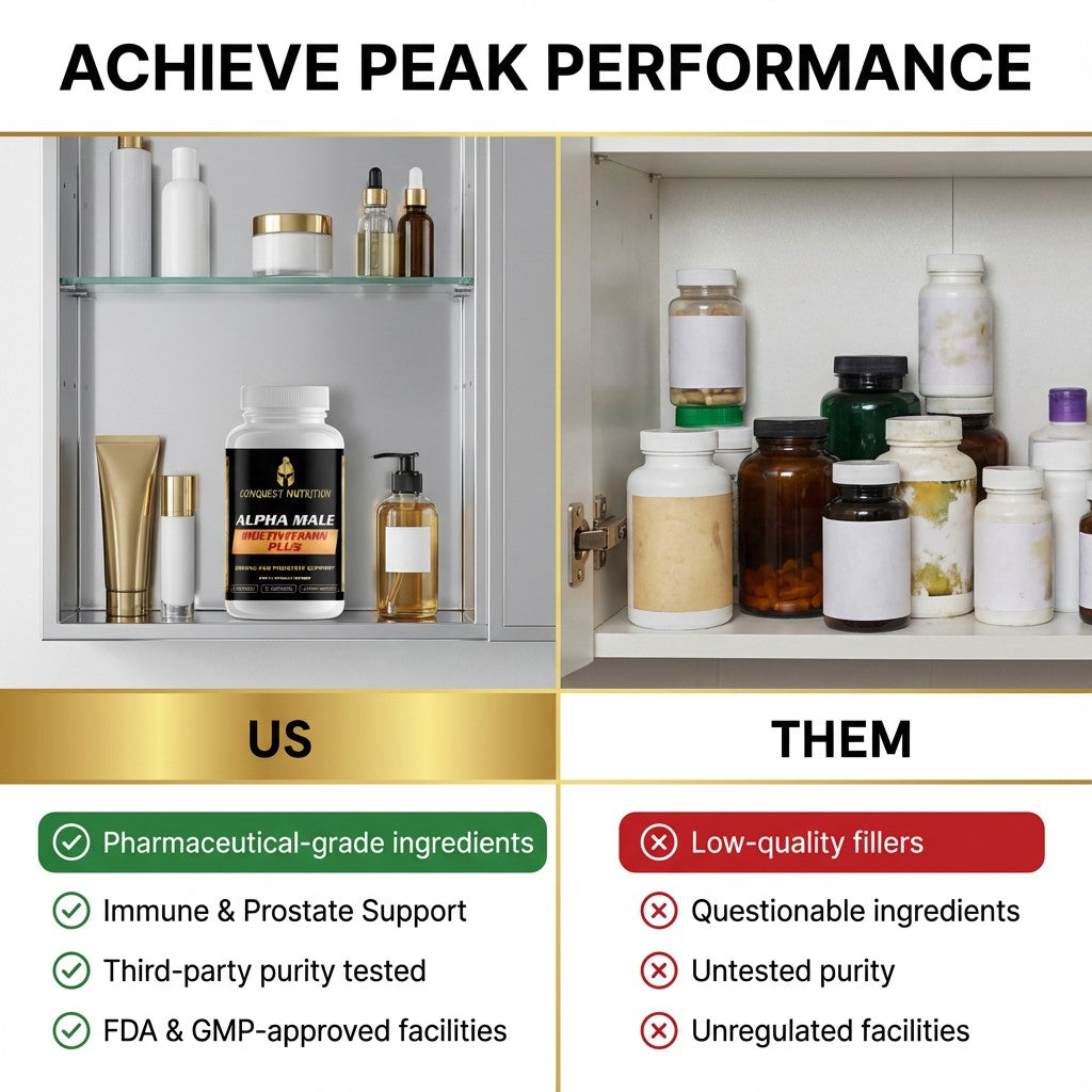 Alpha Male Multivitamin Plus - 60 Veggie Capsules for Optimal Health