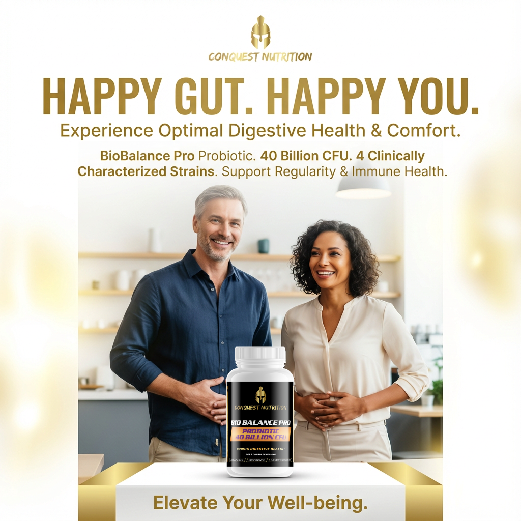 Bio Balance Pro Probiotic - 40 Billion CFU | 60 Veggie Capsules for Digestive Health