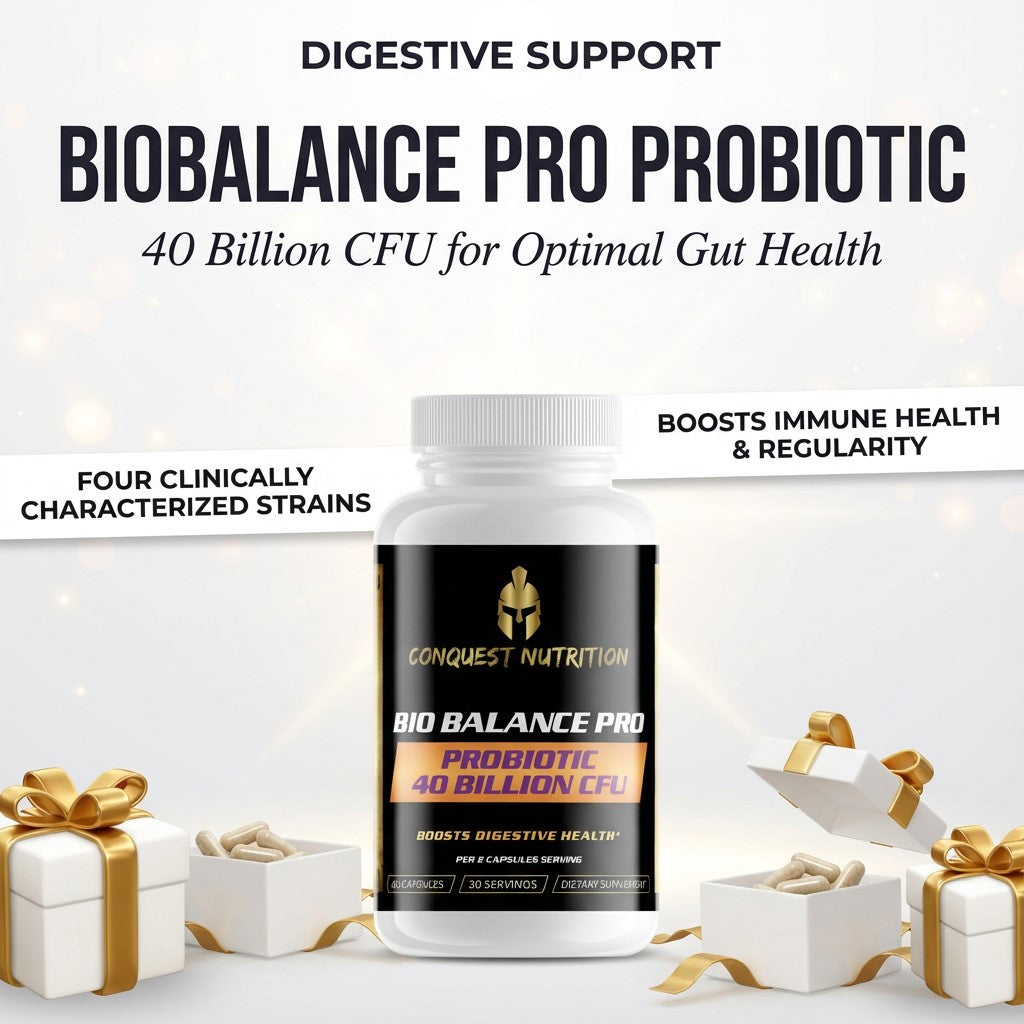 Bio Balance Pro Probiotic - 40 Billion CFU | 60 Veggie Capsules for Digestive Health