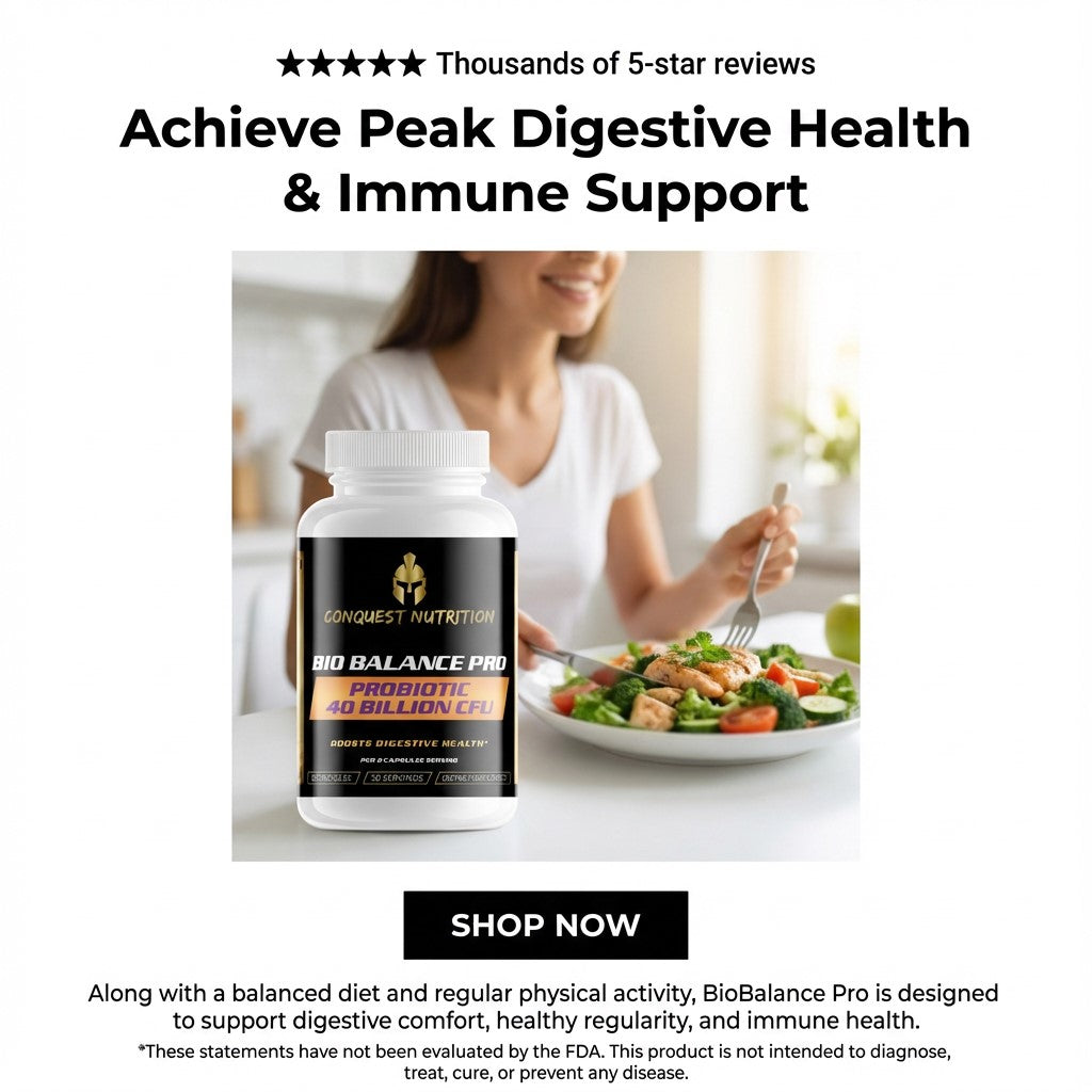 Bio Balance Pro Probiotic - 40 Billion CFU | 60 Veggie Capsules for Digestive Health