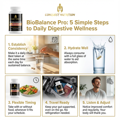 Bio Balance Pro Probiotic - 40 Billion CFU | 60 Veggie Capsules for Digestive Health