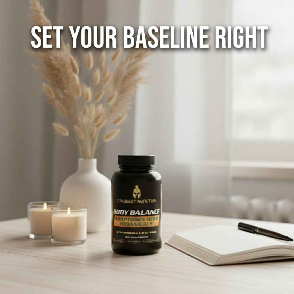 Body Balance Adaptogen Herb Botanicals - 90 Veggie Capsules for Optimal Wellness