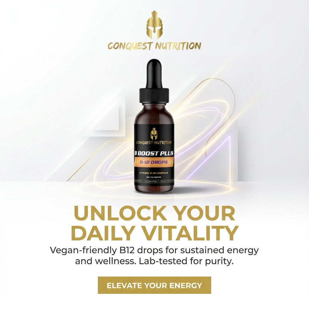 B Boost Plus B-12 Drops 2oz - B12 Drops Vegan Friendly