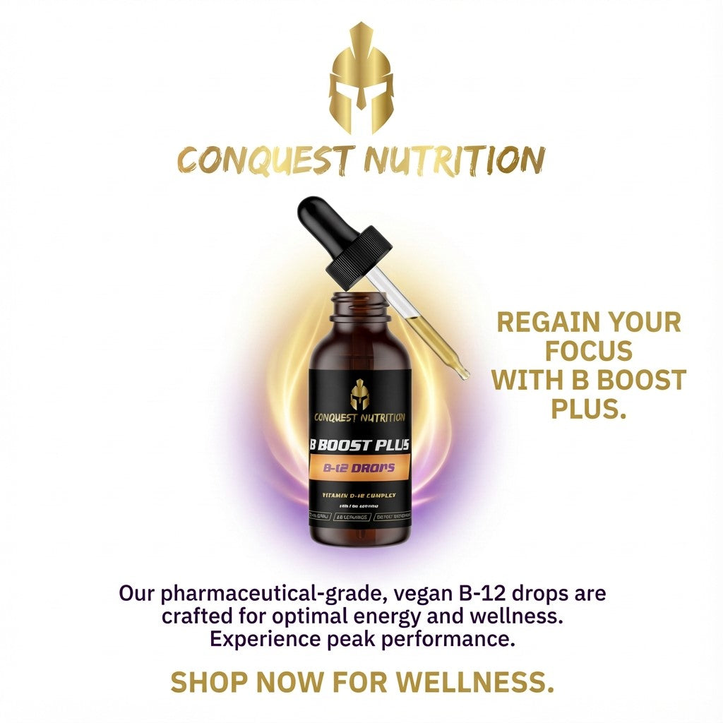 B Boost Plus B-12 Drops 2oz - B12 Drops Vegan Friendly