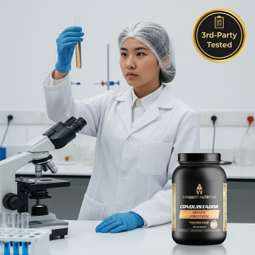 Conquistador Whey Protein Cinnamon Swirl Flavor 2lb - Delicious Protein Boost