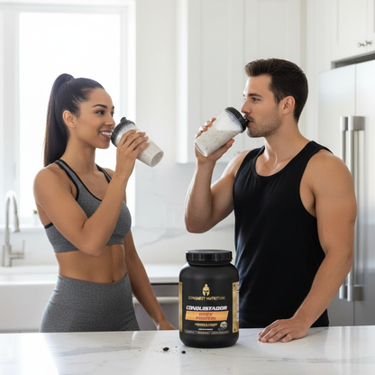 Conquistador Whey Protein Cookies and Cream Flavor 2lb - Premium Quality Protein Powder