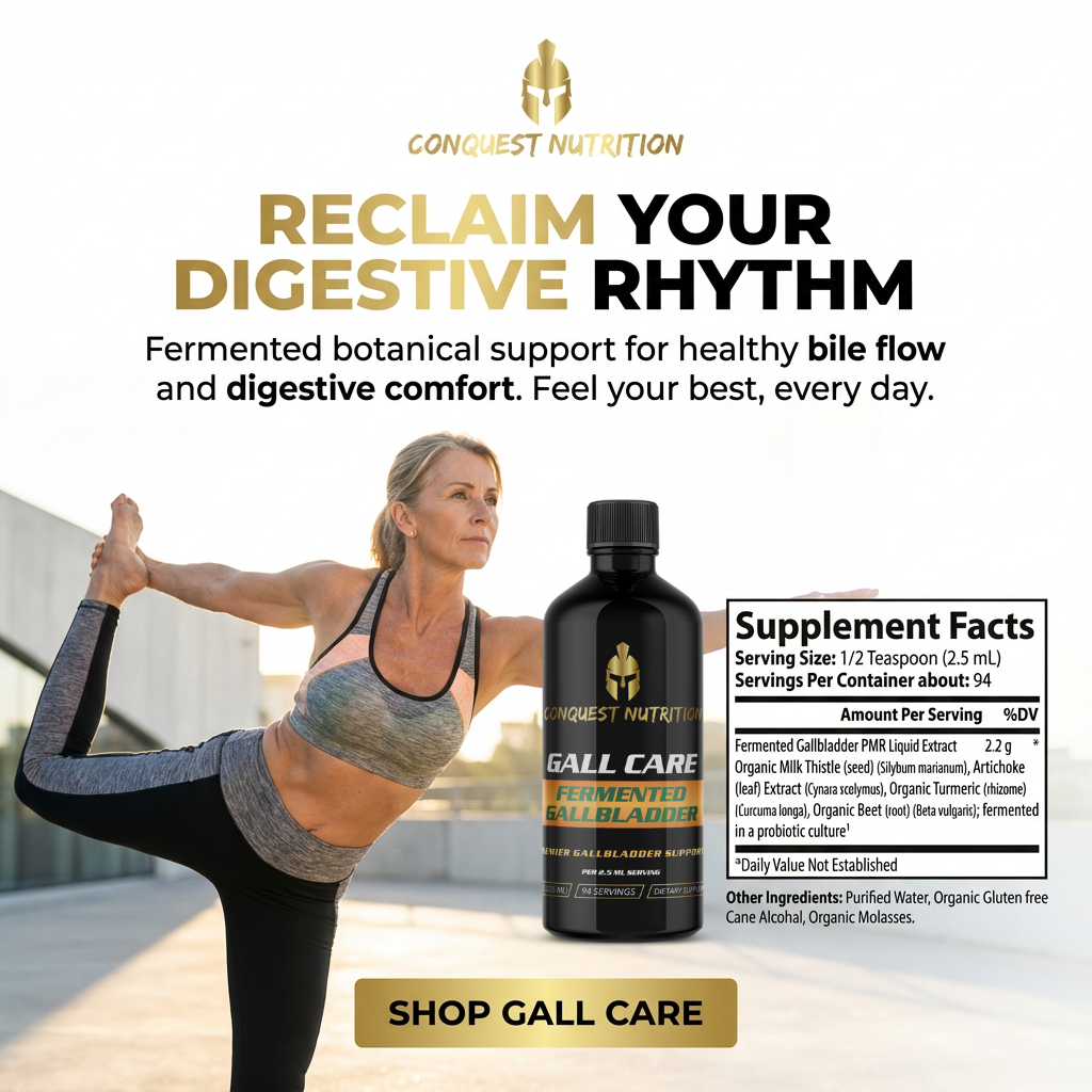 Gall Care Fermented Gallbladder Support 8 fl oz - Vegan Friendly Supplement