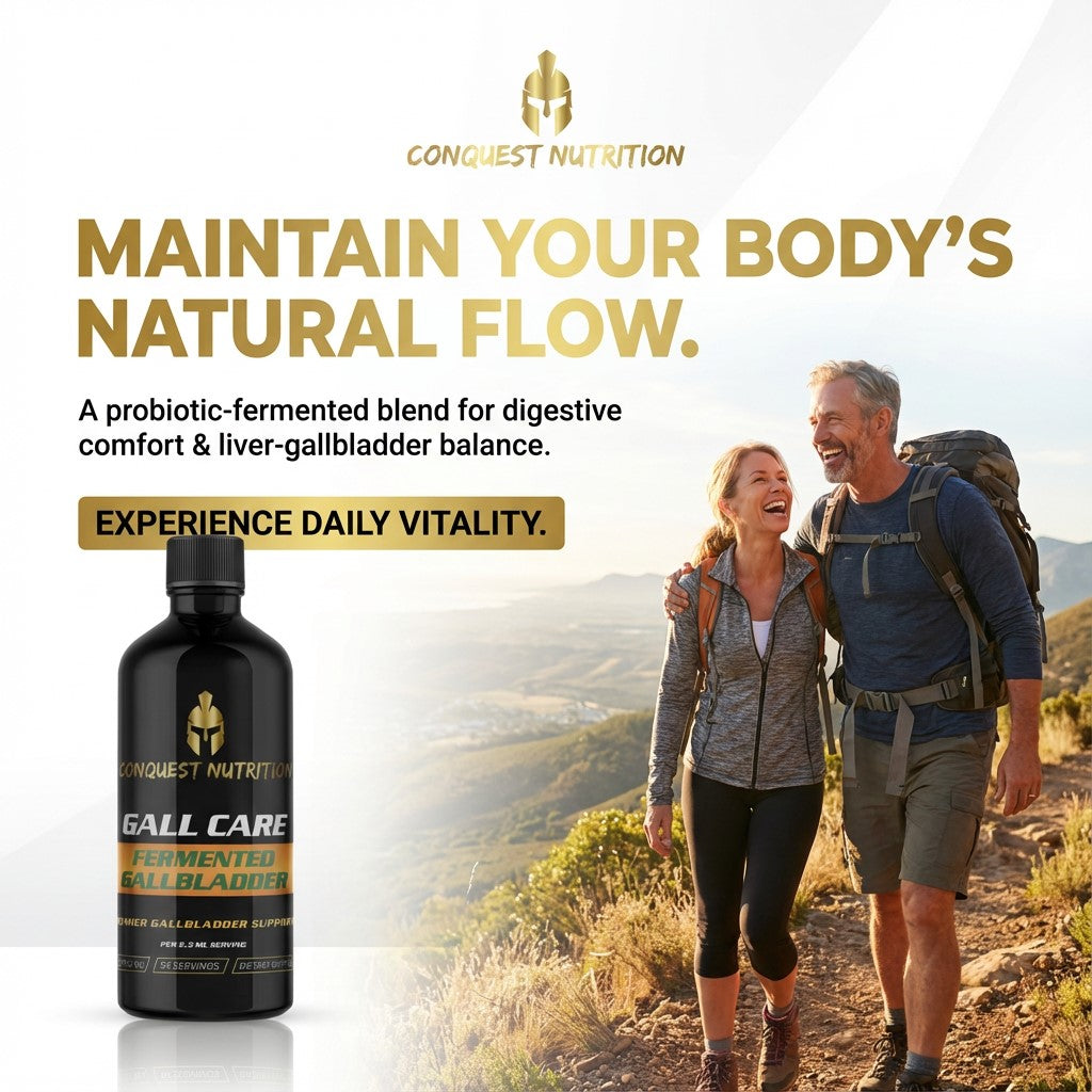 Gall Care Fermented Gallbladder Support 8 fl oz - Vegan Friendly Supplement