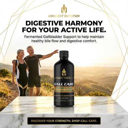 Gall Care Fermented Gallbladder Support 8 fl oz - Vegan Friendly Supplement