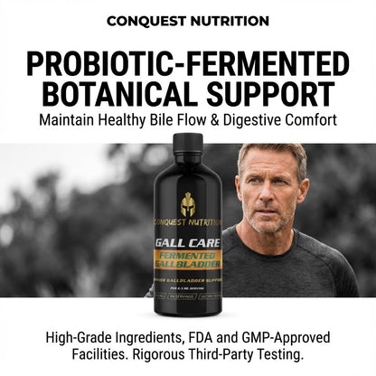 Gall Care Fermented Gallbladder Support 8 fl oz - Vegan Friendly Supplement