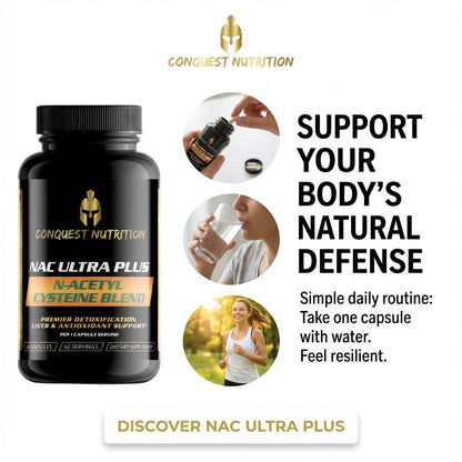 NAC Ultra Plus - 60 Veggie Capsules for Enhanced Wellness