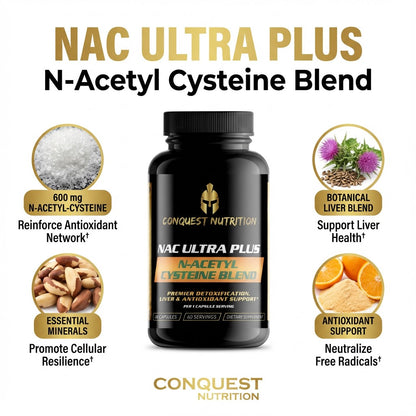 NAC Ultra Plus - 60 Veggie Capsules for Enhanced Wellness
