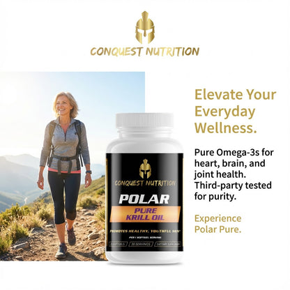 Polar Pure Krill Oil - 30 Softgels for Optimal Health and Wellness