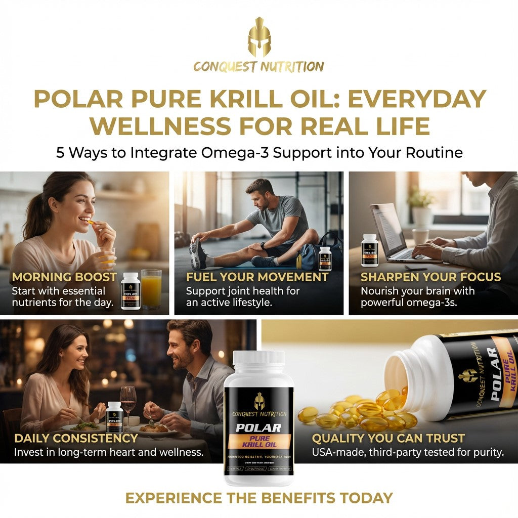 Polar Pure Krill Oil - 30 Softgels for Optimal Health and Wellness